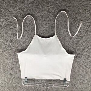 BP.‎ Crop Halter Top White L